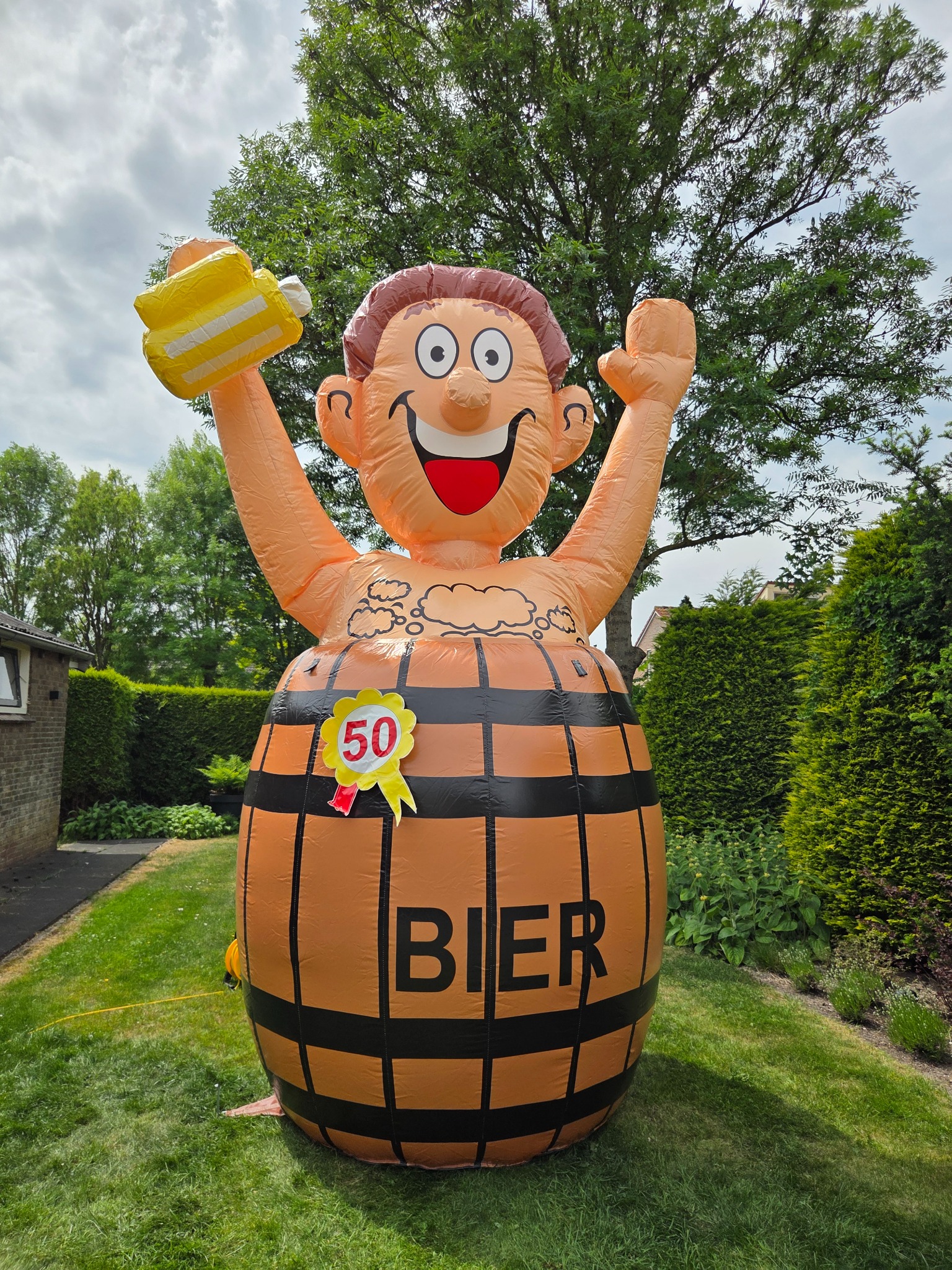De echte Abraham feestpop van PartyPoppenVerhuur